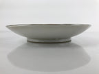 Japanese Porcelain Small Plate Kozara Vtg Pink Chrysanthemum Flower White PY659