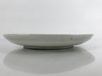 Japanese Porcelain Small Plate Kozara Vtg Plum Blossom Sun Black White PY683