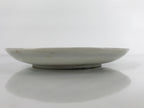 Japanese Porcelain Small Plate Kozara Vtg Plum Blossom Sun Black White PY683
