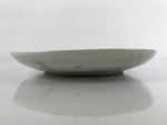 Japanese Porcelain Small Plate Kozara Vtg Plum Blossom Sun Black White PY687