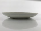 Japanese Porcelain Small Plate Kozara Vtg Plum Blossom Sun Black White PY687