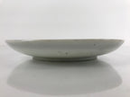 Japanese Porcelain Small Plate Kozara Vtg Plum Blossom Sun Black White PY688