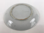 Japanese Porcelain Small Plate Kozara Vtg Plum Blossom Sun Black White PY688