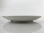 Japanese Porcelain Small Plate Kozara Vtg Plum Blossom Sun Black White PY689