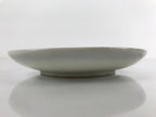 Japanese Porcelain Small Plate Kozara Vtg Plum Blossom Sun Black White PY690