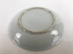 Japanese Porcelain Small Plate Kozara Vtg Plum Blossom Sun Black White PY691