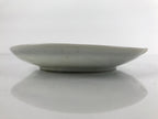 Japanese Porcelain Small Plate Kozara Vtg Plum Blossom Sun Black White PY692