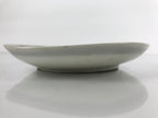 Japanese Porcelain Small Plate Kozara Vtg Plum Blossom Sun Black White PY692