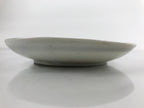 Japanese Porcelain Small Plate Kozara Vtg Plum Blossom Sun Black White PY692