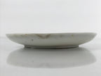 Japanese Porcelain Small Plate Kozara Vtg Plum Blossom Sun Black White PY710