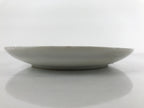 Japanese Porcelain Small Plate Kozara Vtg Plum Blossom Sun Black White PY713