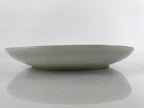 Japanese Porcelain Small Plate Kozara Vtg Plum Blossom Sun Black White PY715