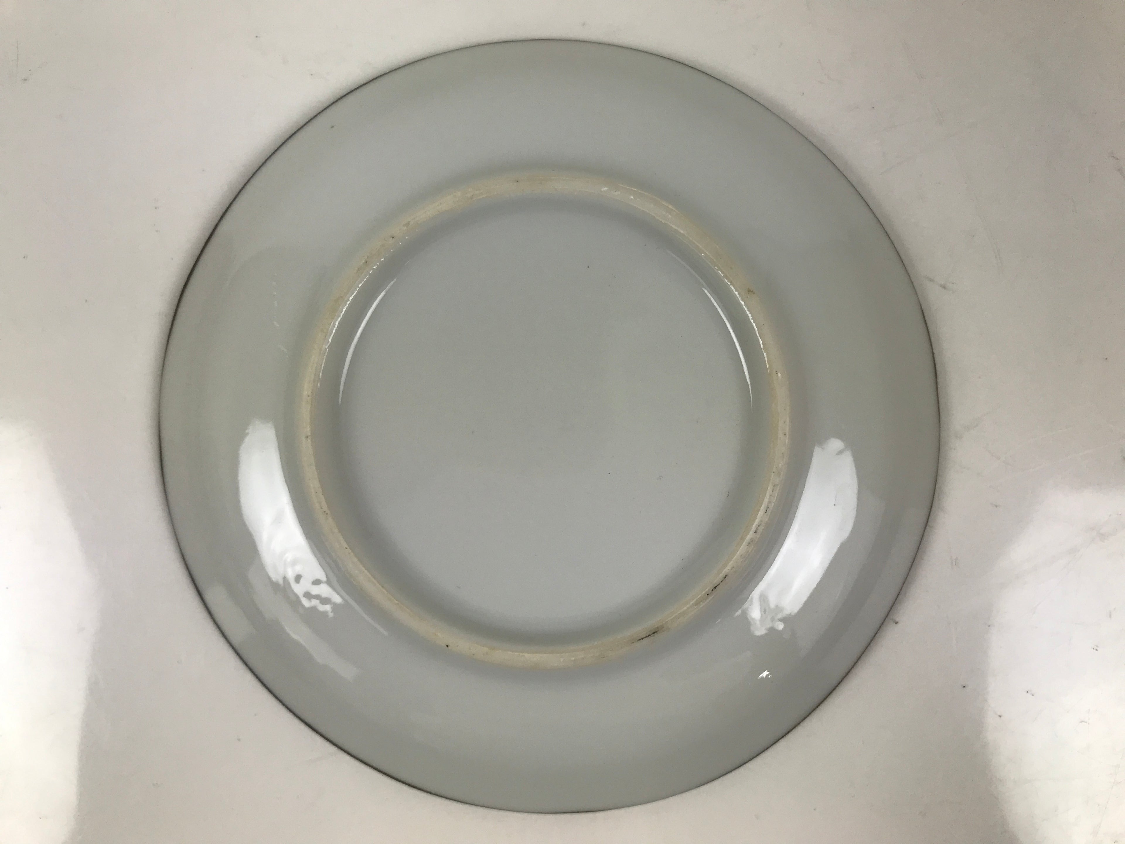 Japanese Porcelain Small Plate Kozara Vtg Sara Morning Glory Asagao Blue Y337