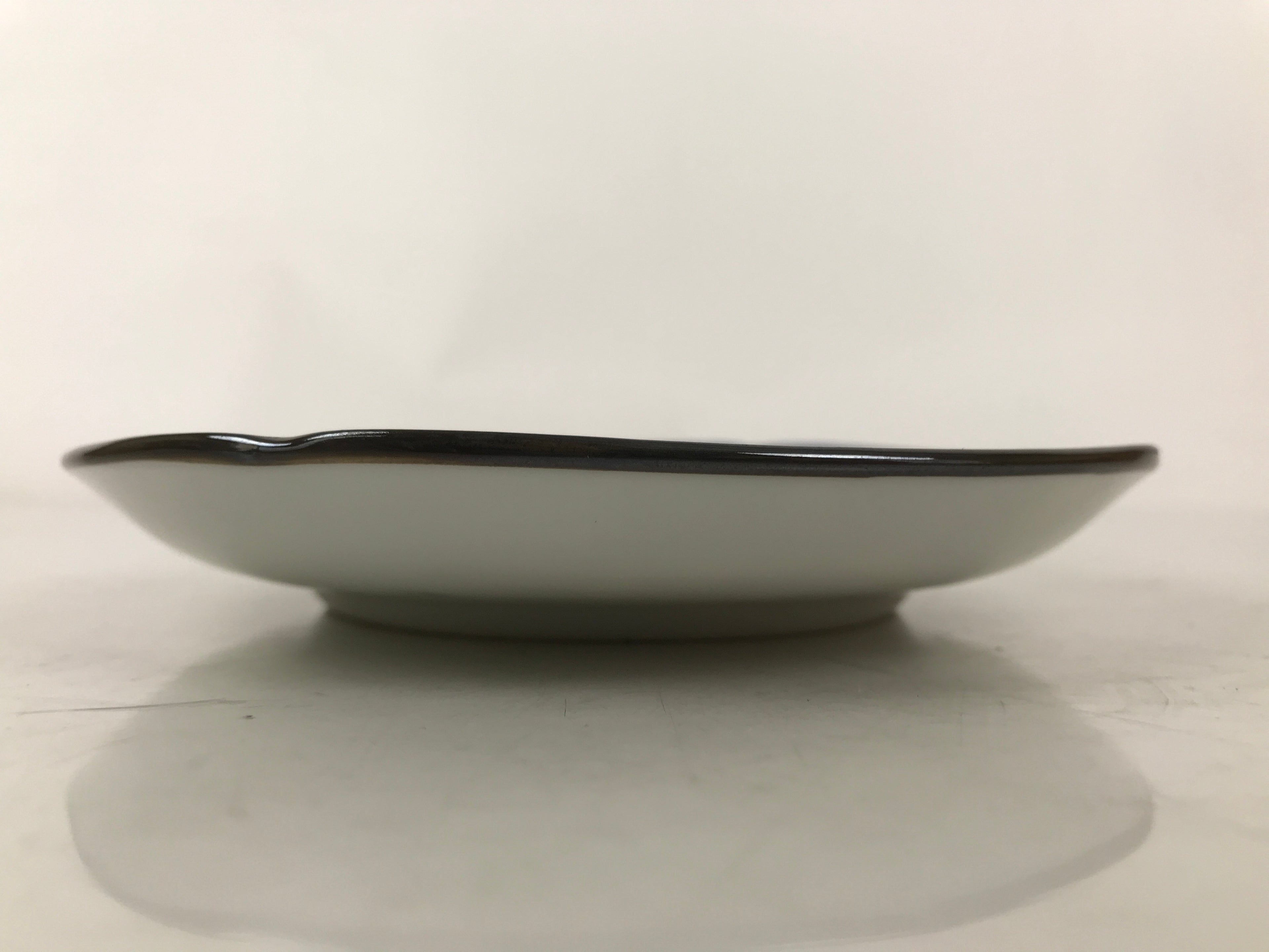Japanese Porcelain Small Plate Kozara Vtg Sara Morning Glory Asagao Blue Y337