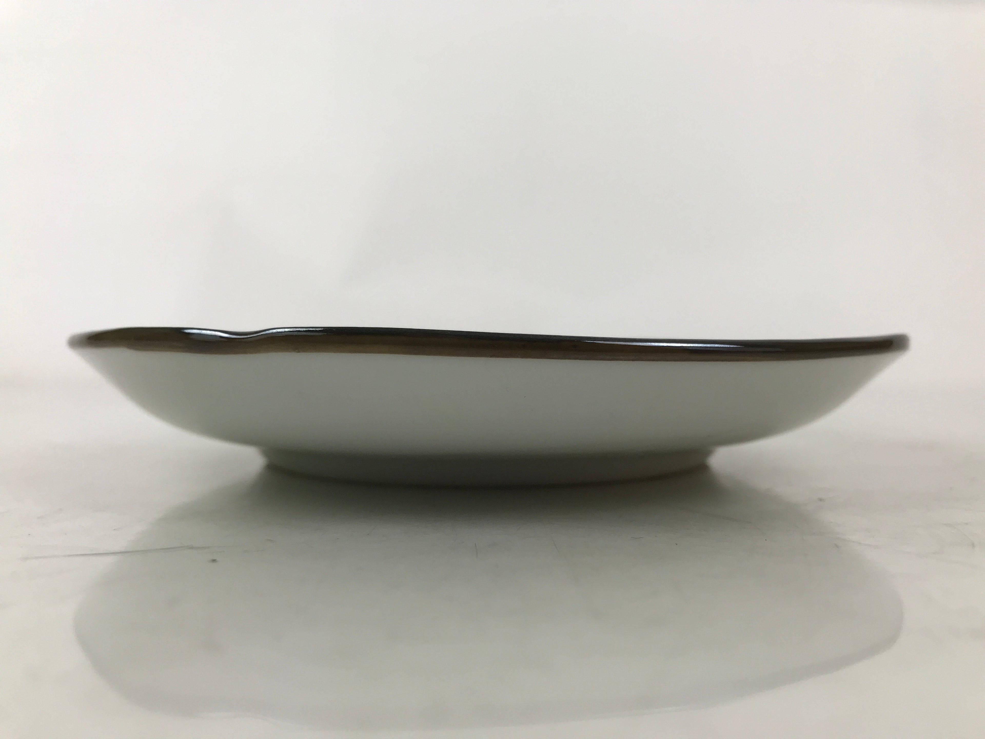 Japanese Porcelain Small Plate Kozara Vtg Sara Morning Glory Asagao Blue Y337