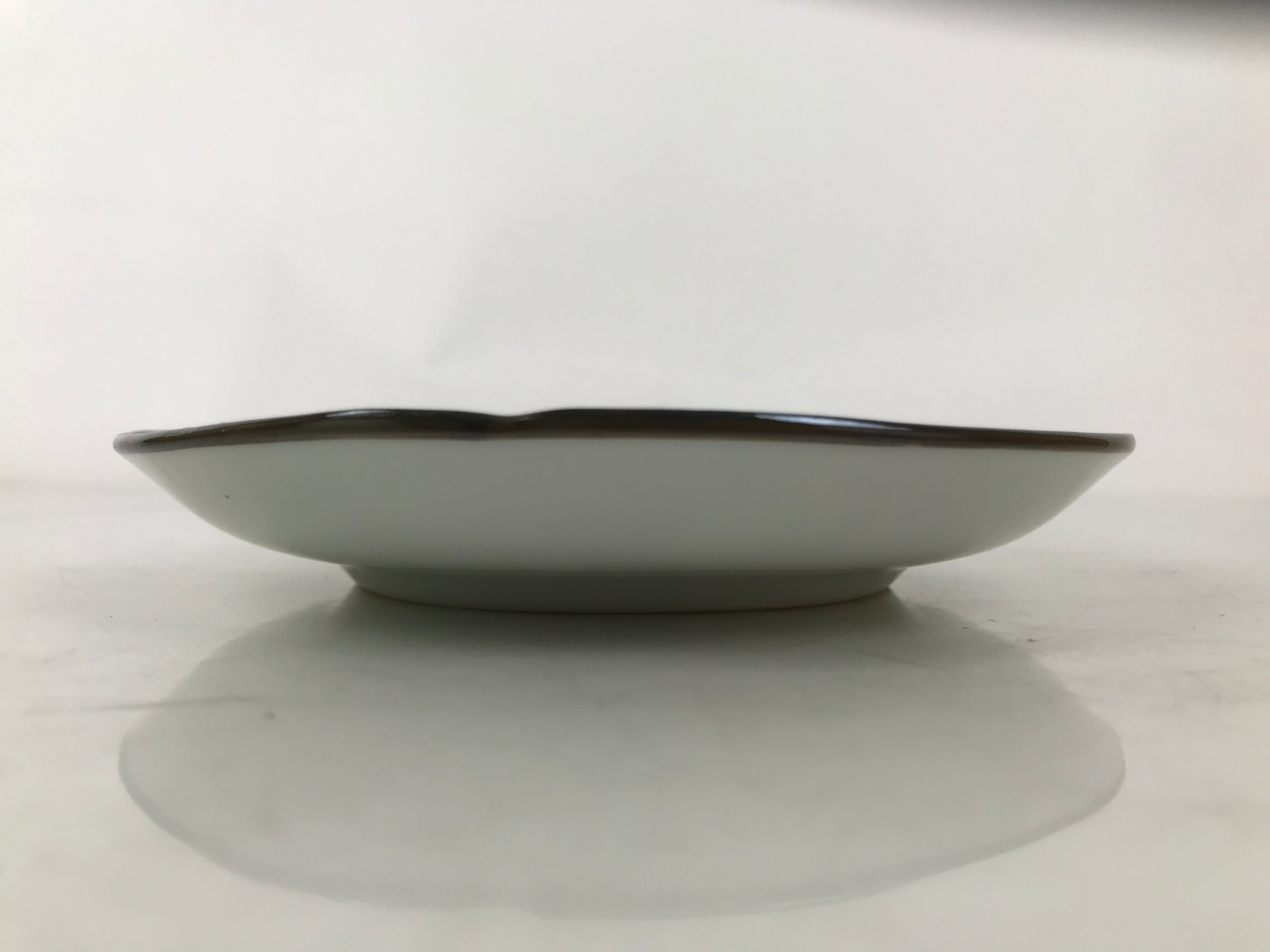 Japanese Porcelain Small Plate Kozara Vtg Sara Morning Glory Asagao Blue Y337