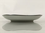 Japanese Porcelain Small Plate Kozara Vtg Sara Morning Glory Asagao Blue Y338