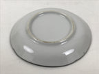 Japanese Porcelain Small Plate Kozara Vtg Sara Morning Glory Asagao Blue Y339