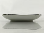 Japanese Porcelain Small Plate Kozara Vtg Sara Morning Glory Asagao Blue Y339