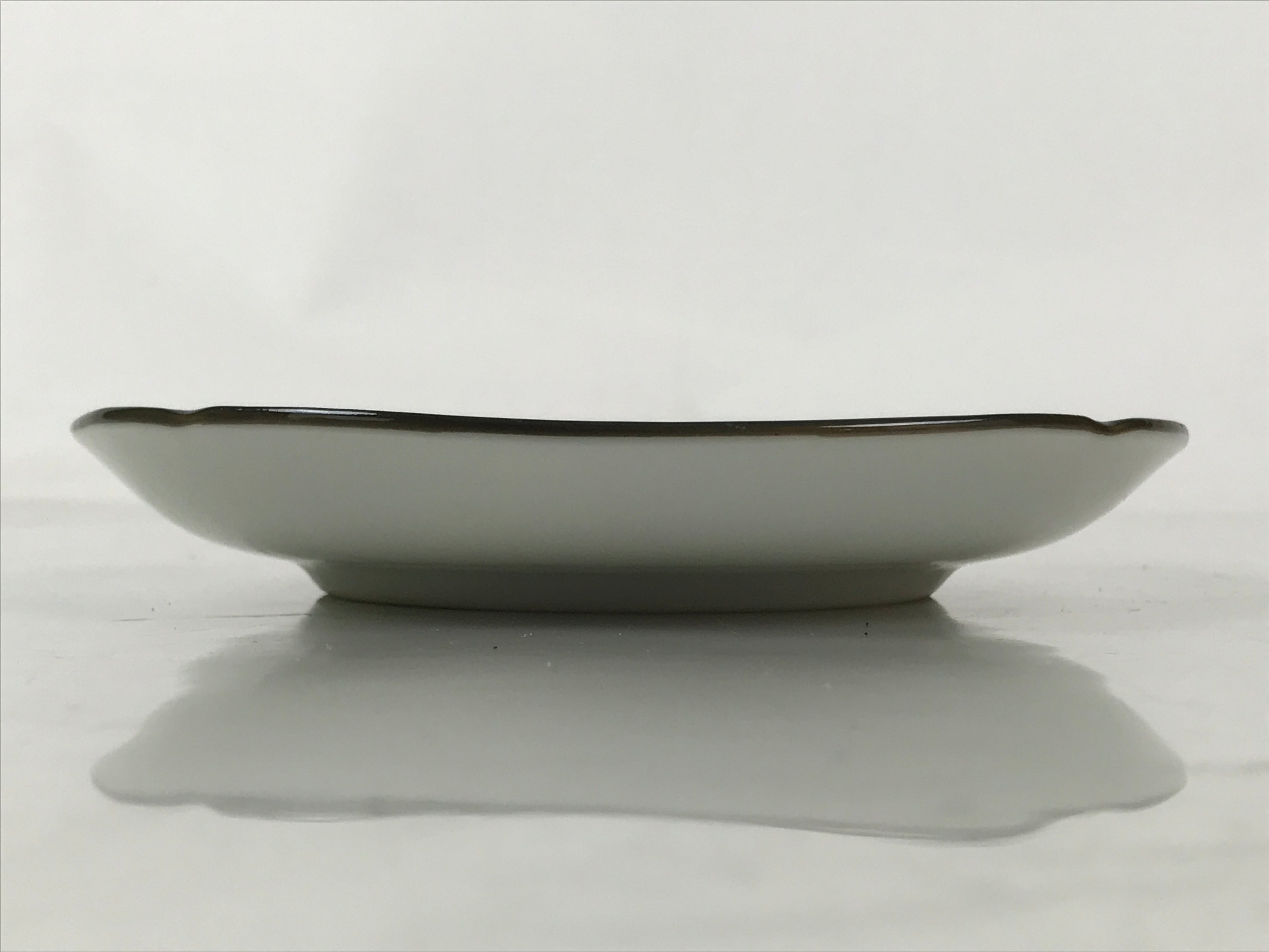 Japanese Porcelain Small Plate Kozara Vtg Sara Morning Glory Asagao Blue Y339