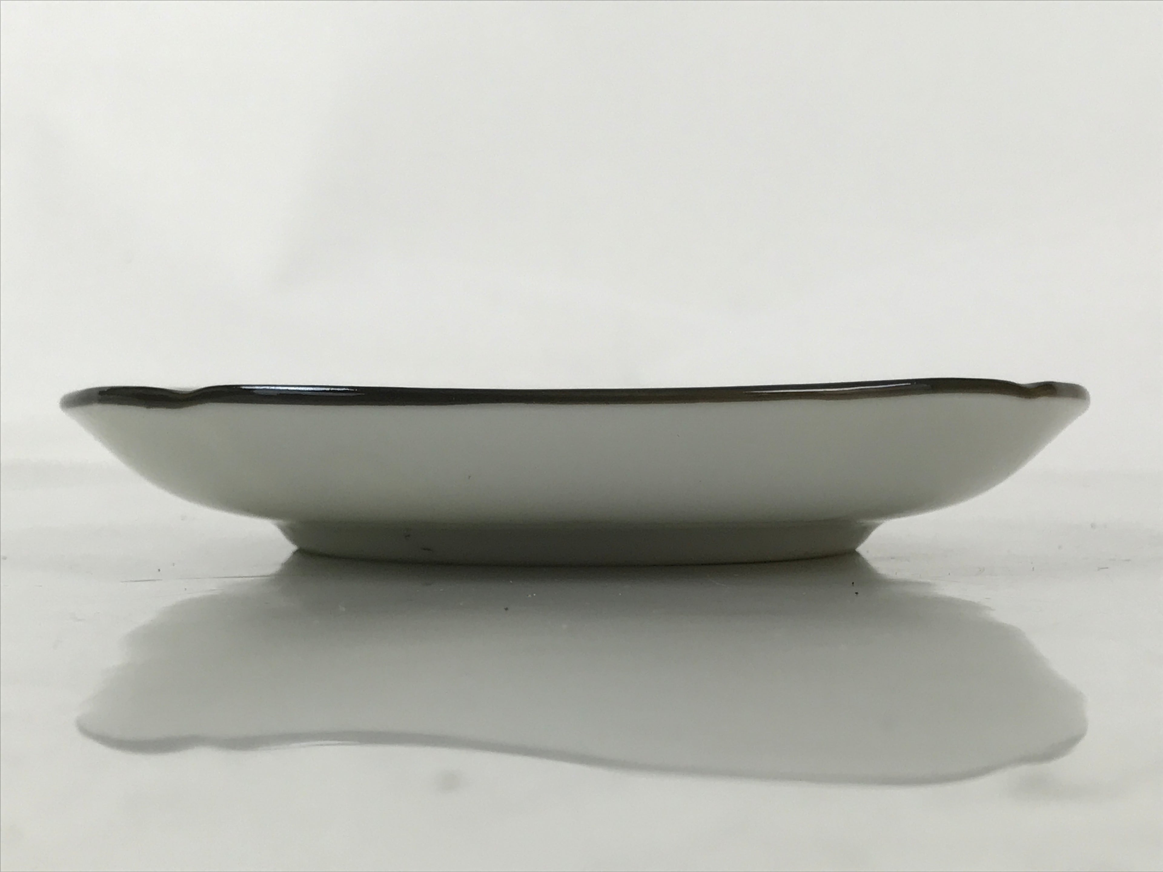 Japanese Porcelain Small Plate Kozara Vtg Sara Morning Glory Asagao Blue Y339