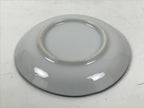 Japanese Porcelain Small Plate Kozara Vtg Sara Morning Glory Asagao Blue Y340