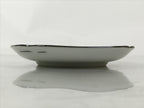 Japanese Porcelain Small Plate Kozara Vtg Sara Morning Glory Asagao Blue Y340