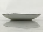 Japanese Porcelain Small Plate Kozara Vtg Sara Morning Glory Asagao Blue Y340