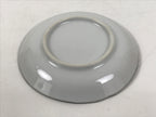 Japanese Porcelain Small Plate Kozara Vtg Sara Morning Glory Asagao Blue Y341