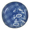 Japanese Porcelain Small Plate Kozara Vtg Sara Morning Glory Asagao Blue Y341