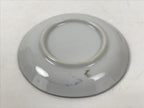 Japanese Porcelain Small Plate Kozara Vtg Sara Morning Glory Asagao Blue Y342
