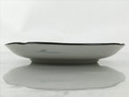 Japanese Porcelain Small Plate Kozara Vtg Sara Morning Glory Asagao Blue Y342