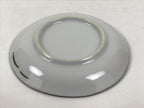 Japanese Porcelain Small Plate Kozara Vtg Sara Morning Glory Asagao Blue Y343