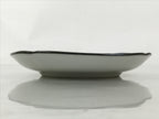 Japanese Porcelain Small Plate Kozara Vtg Sara Morning Glory Asagao Blue Y345