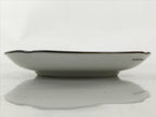 Japanese Porcelain Small Plate Kozara Vtg Sara Morning Glory Asagao Blue Y346