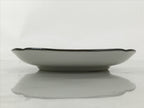 Japanese Porcelain Small Plate Kozara Vtg Sara Morning Glory Asagao Blue Y346