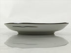Japanese Porcelain Small Plate Kozara Vtg Sara Morning Glory Asagao Blue Y346