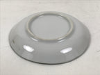 Japanese Porcelain Small Plate Kozara Vtg Sara Morning Glory Asagao Blue Y347