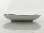 Japanese Porcelain Small Plate Kozara Vtg Sara Morning Glory Asagao Blue Y347
