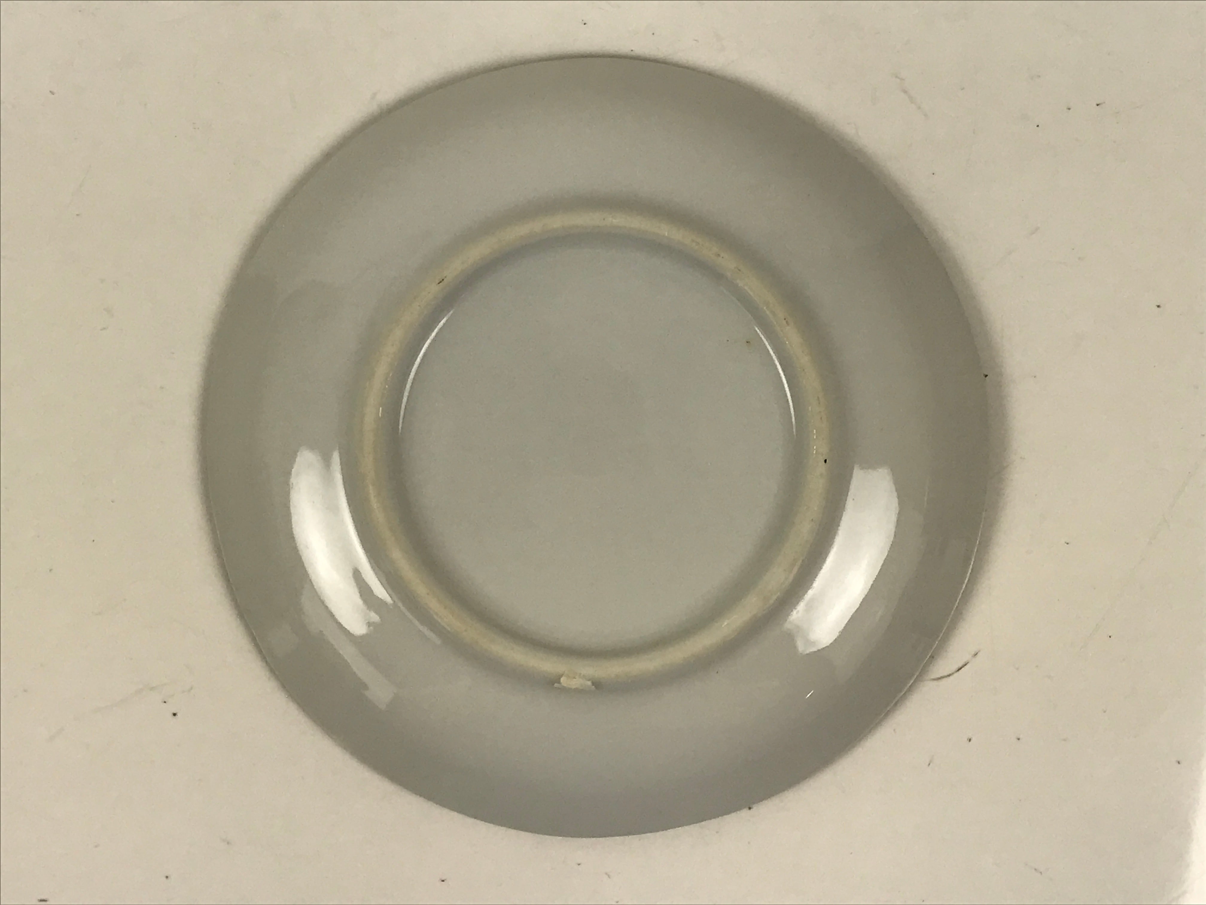 Japanese Porcelain Small Plate Kozara Vtg Sara Morning Glory Asagao Blue Y348