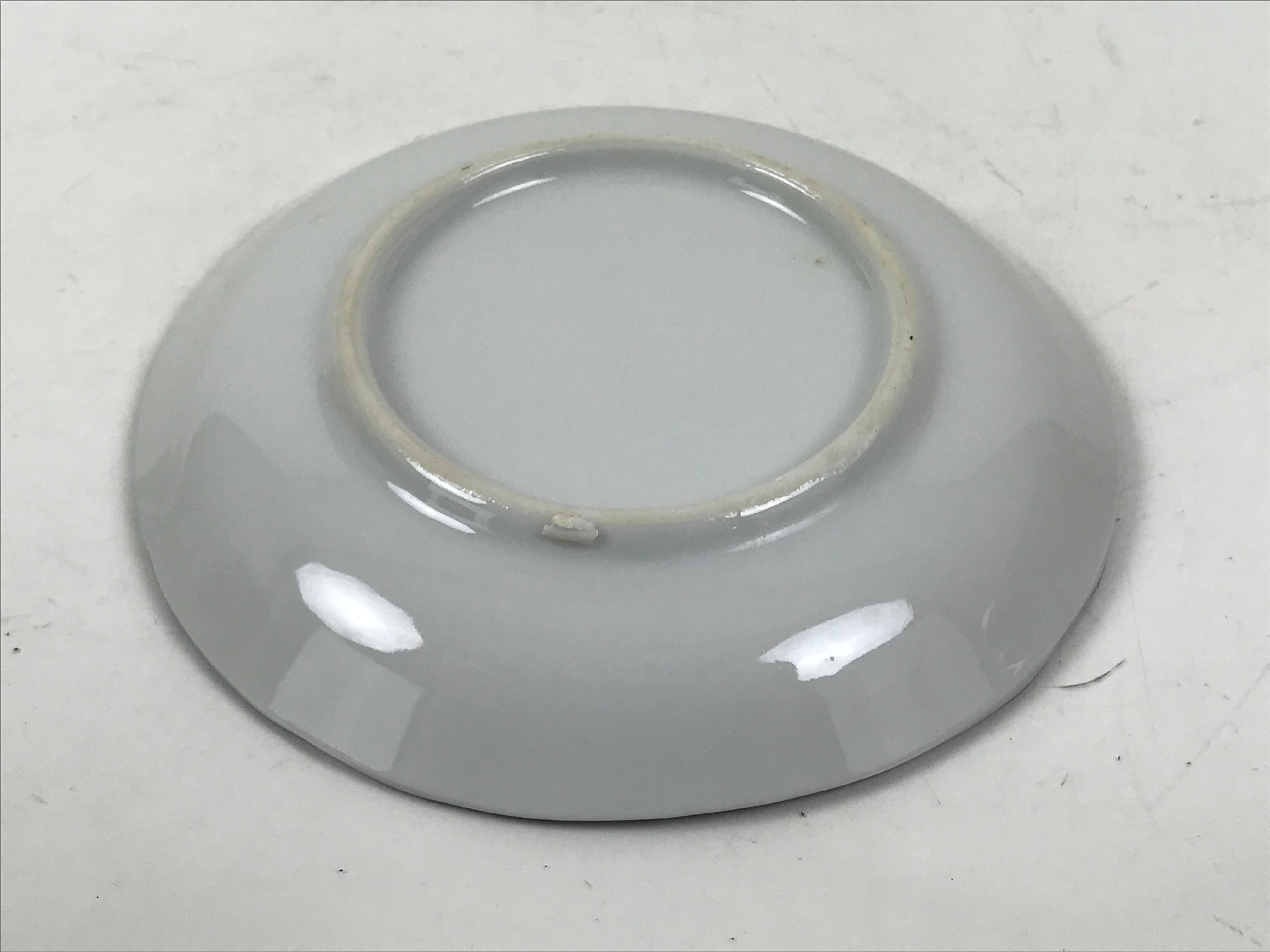 Japanese Porcelain Small Plate Kozara Vtg Sara Morning Glory Asagao Blue Y348