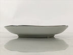 Japanese Porcelain Small Plate Kozara Vtg Sara Morning Glory Asagao Blue Y348