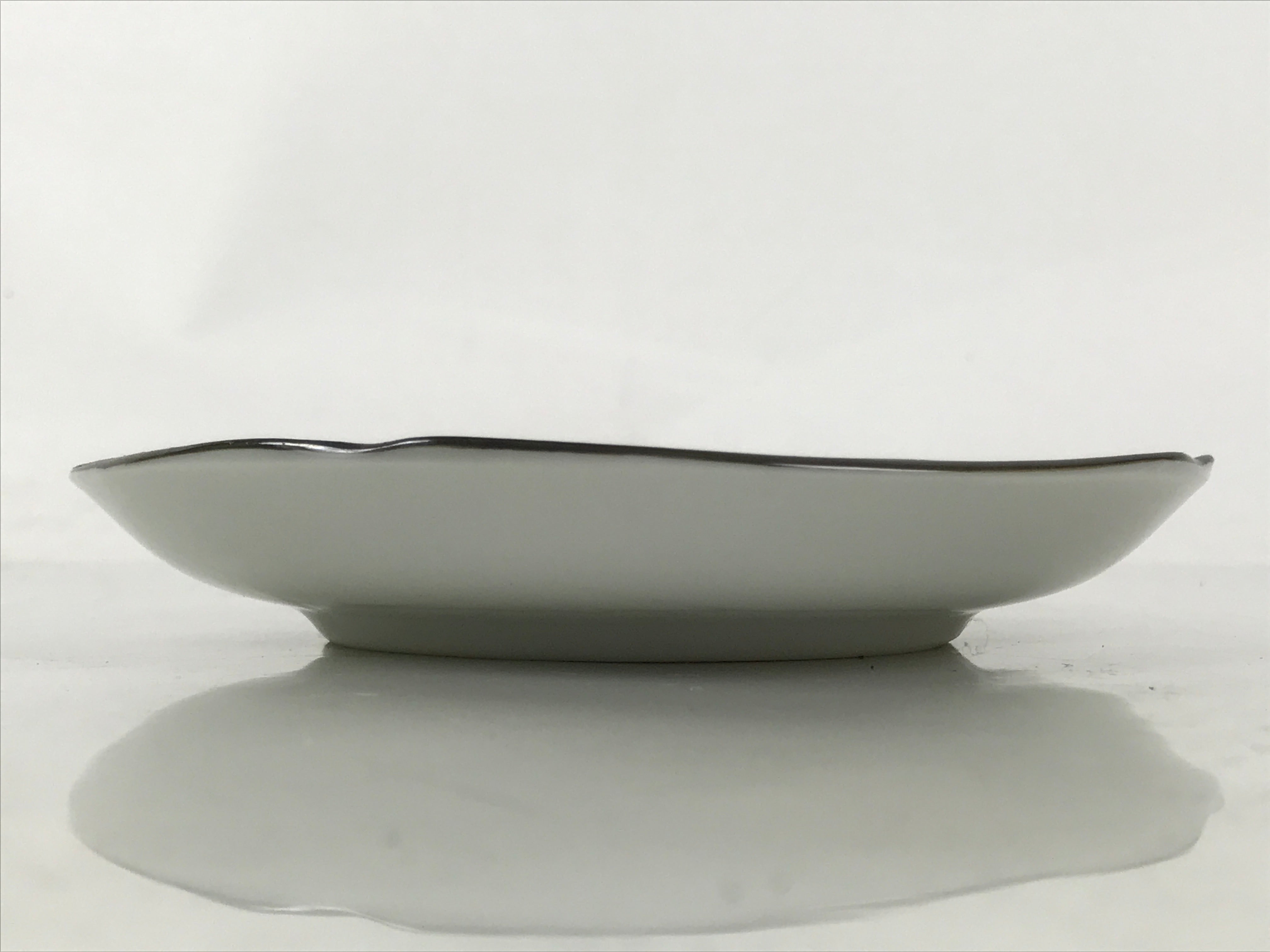 Japanese Porcelain Small Plate Kozara Vtg Sara Morning Glory Asagao Blue Y348