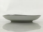 Japanese Porcelain Small Plate Kozara Vtg Sara Morning Glory Asagao Blue Y348