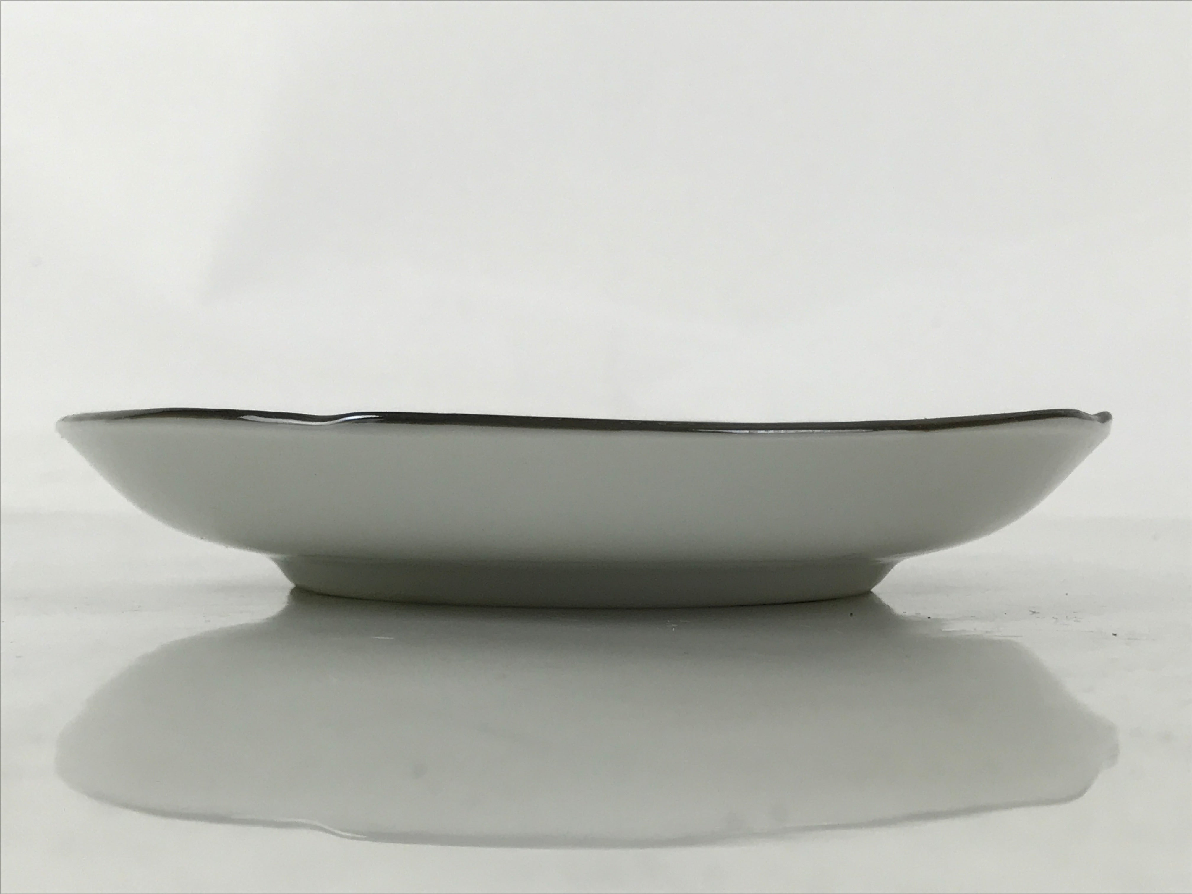 Japanese Porcelain Small Plate Kozara Vtg Sara Morning Glory Asagao Blue Y348