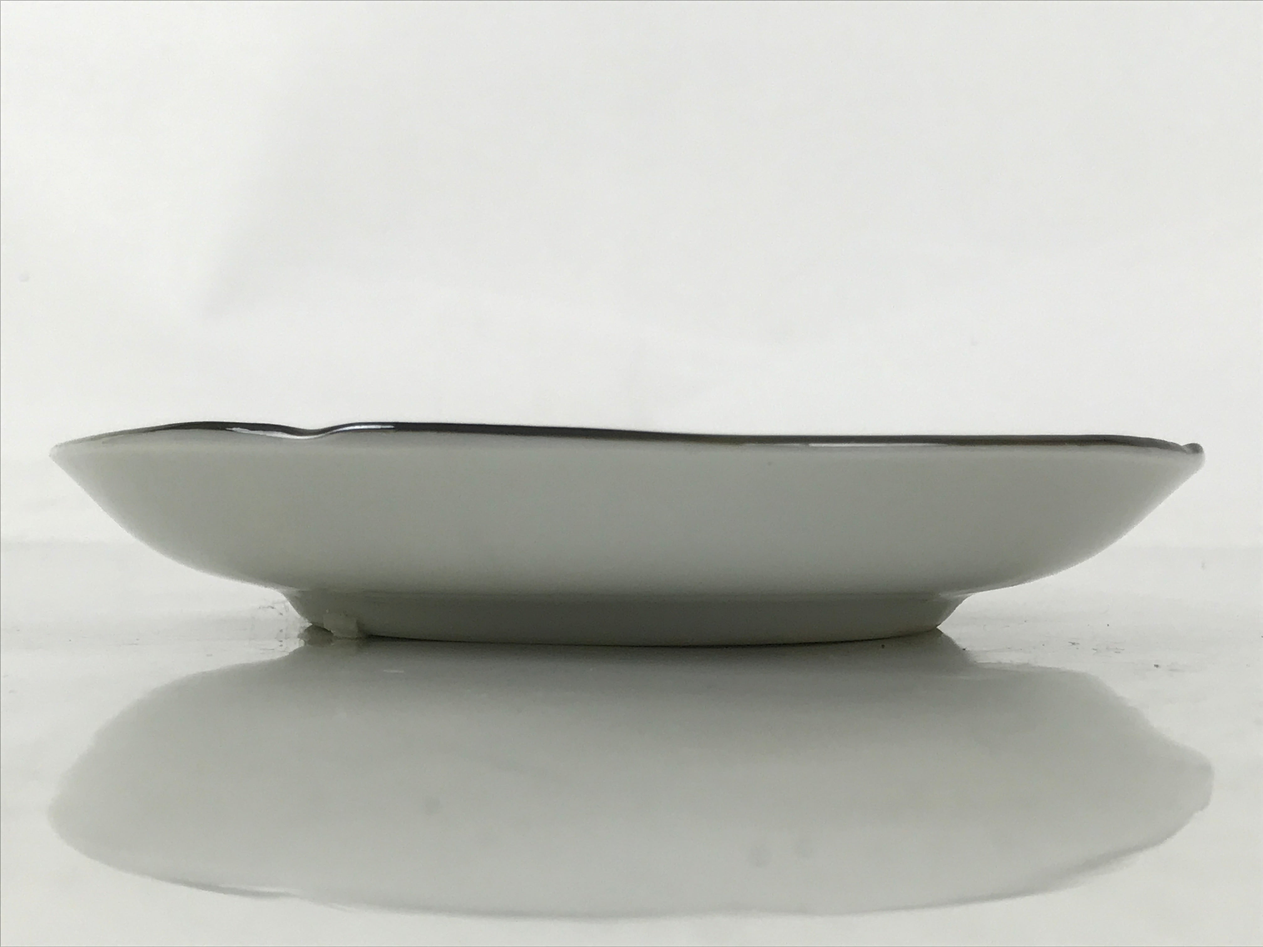 Japanese Porcelain Small Plate Kozara Vtg Sara Morning Glory Asagao Blue Y348