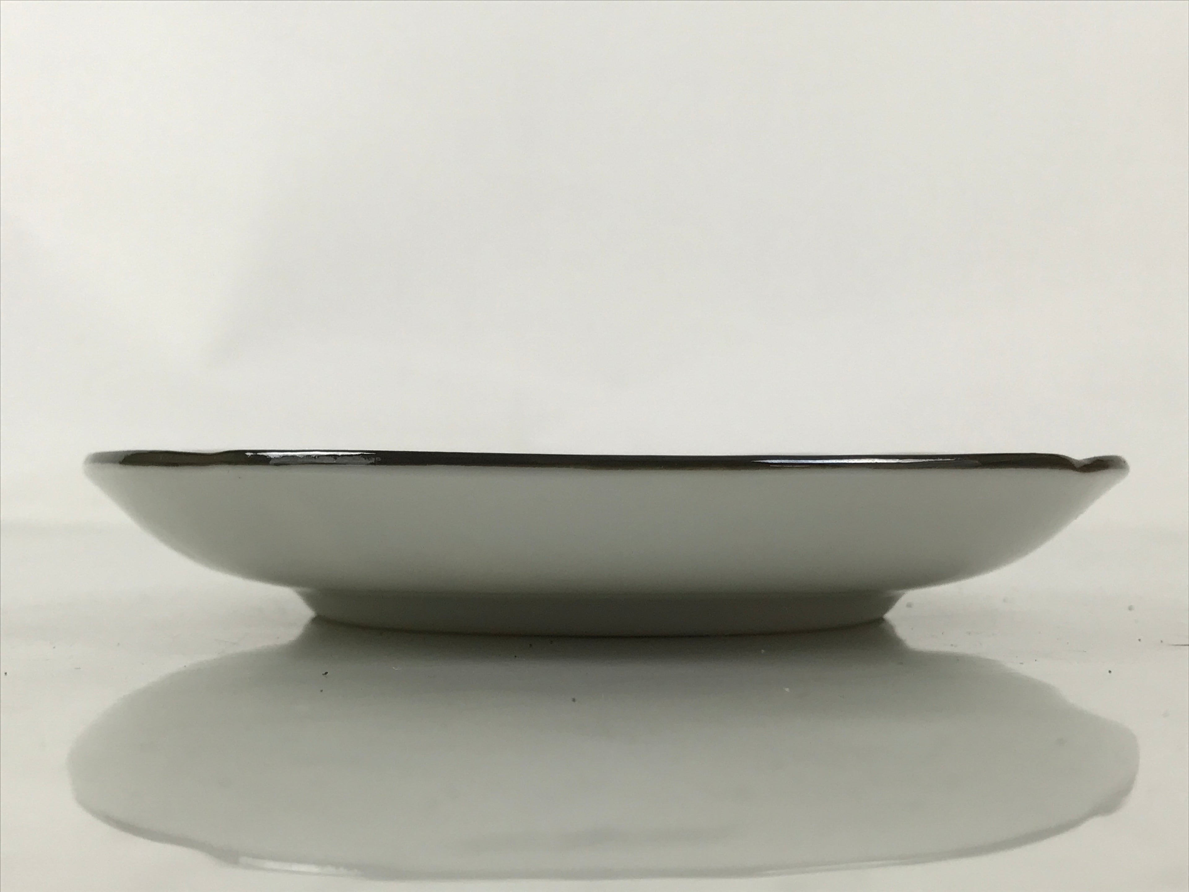 Japanese Porcelain Small Plate Kozara Vtg Sara Morning Glory Asagao Blue Y349