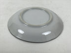 Japanese Porcelain Small Plate Kozara Vtg Sara Morning Glory Asagao Blue Y350