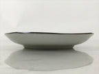Japanese Porcelain Small Plate Kozara Vtg Sara Morning Glory Asagao Blue Y350