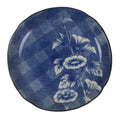 Japanese Porcelain Small Plate Kozara Vtg Sara Morning Glory Asagao Blue Y350
